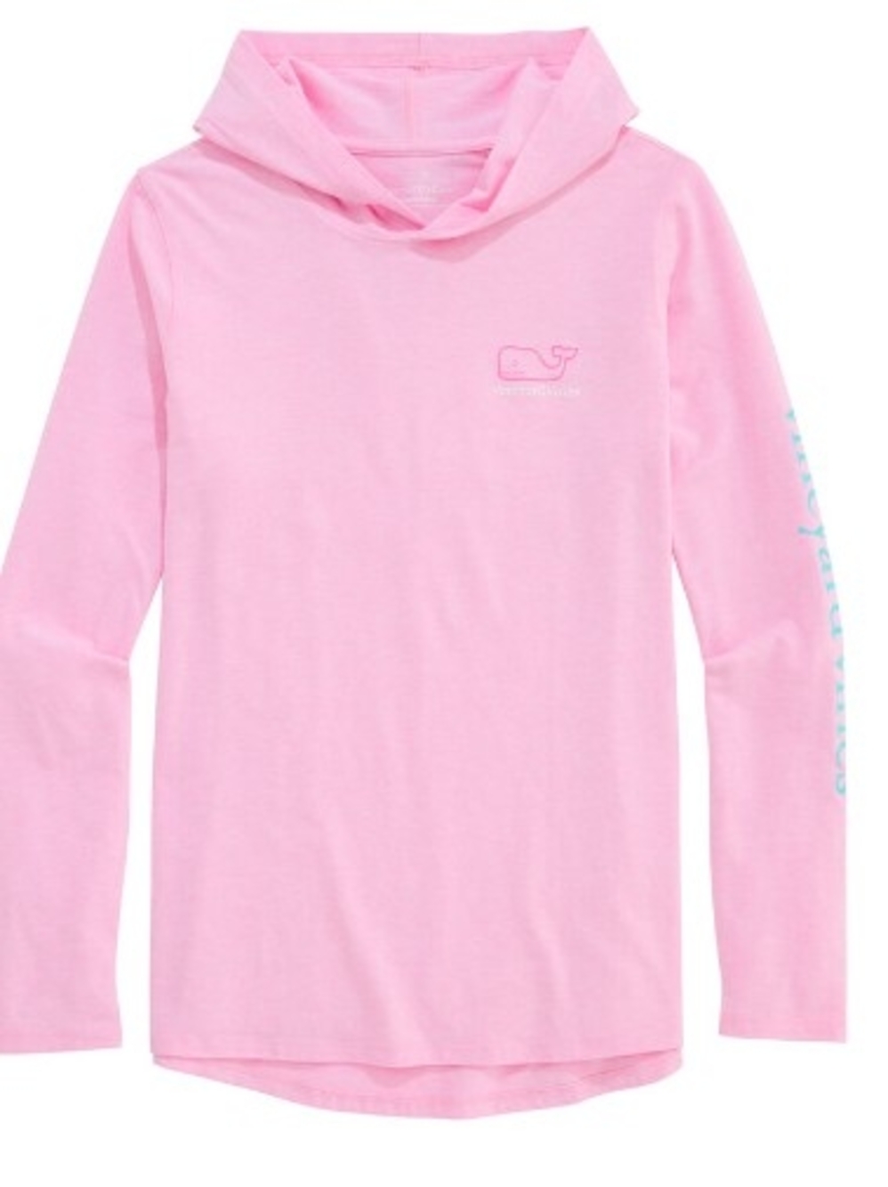 Vineyard Vines Women's Cotton Candy Hooded Long Sleeve Tee